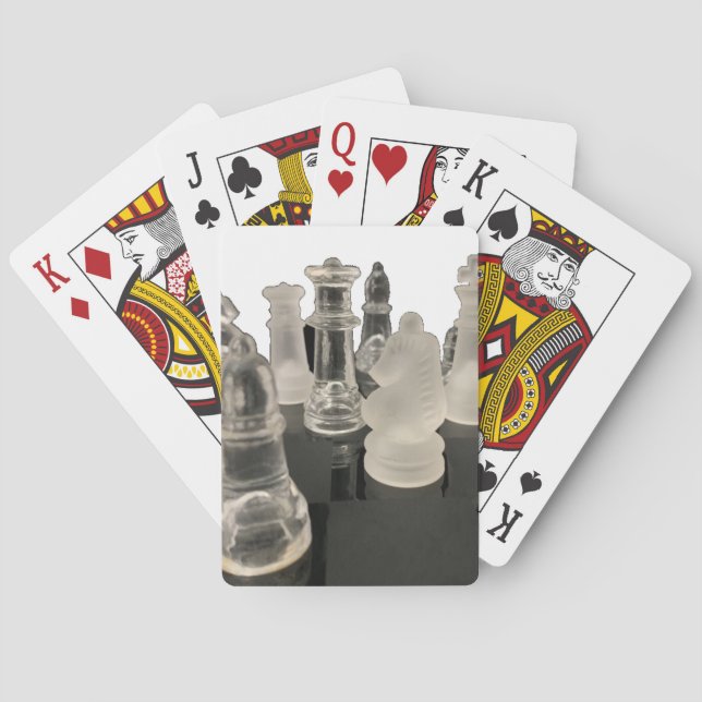 Jeu De Cartes Les Échecs De Cartes De Jeu Classiques. (dos)