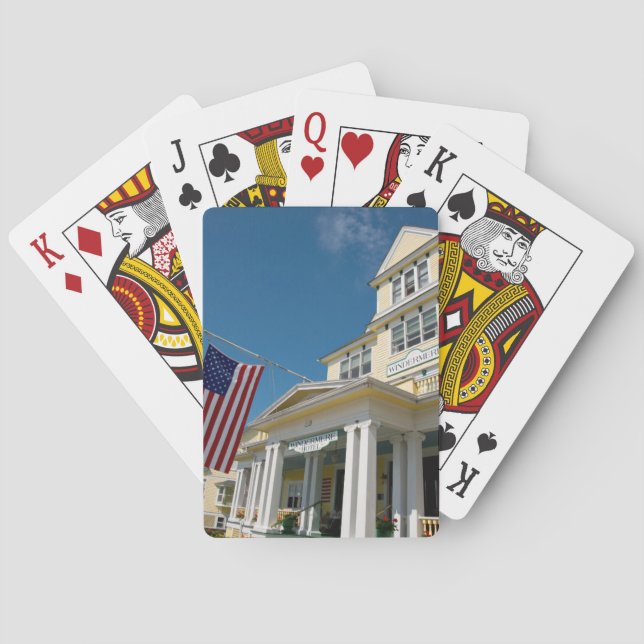 Jeu De Cartes Les Etats-Unis, Michigan, île de Mackinac (dos)