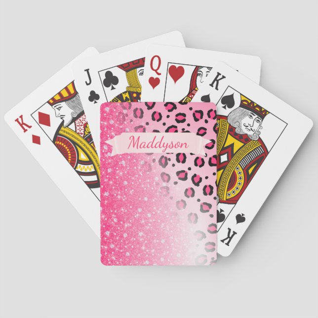 Jeu De Cartes Les filles de l'adolescence ont personnalisé (dos)