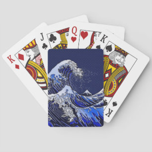 Jeu De Cartes Les grands styles de fibre de carbone de chrome de