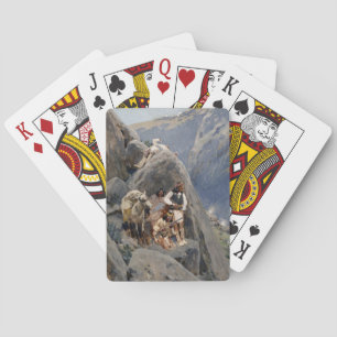 Jeu De Cartes Les guerriers d'Apache : une embuscade sur la cava