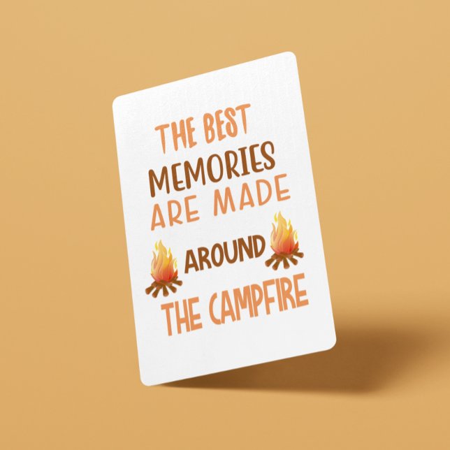 Jeu De Cartes Les meilleurs souvenirs sont faits autour d'un feu (Créateur téléchargé)