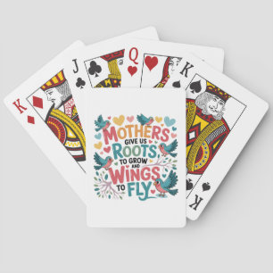Jeu De Cartes Les mères nous donnent des racines pour grandir et
