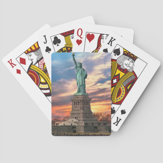 Jeu De Cartes Les monuments | La statue de la liberté (dos)