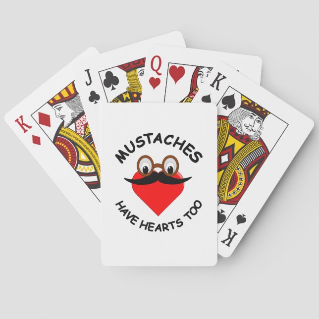 Jeu De Cartes Les moustaches ont aussi des coeurs (dos)