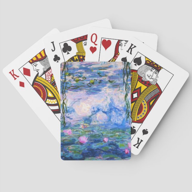 Jeu De Cartes Les nénuphars de Monet (dos)