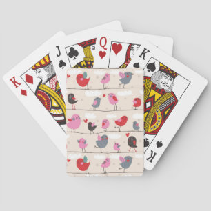 Jeu De Cartes Les oiseaux en amour
