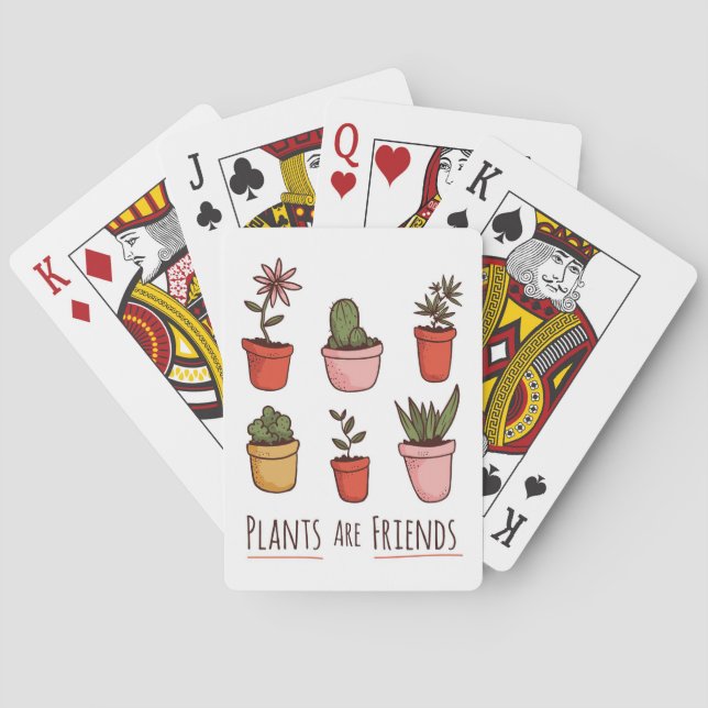 Jeu De Cartes Les Plantes plantes sont amis (dos)