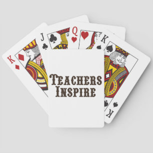 Jeu De Cartes Les professeurs inspirent