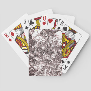 Jeu De Cartes Les quatre cavaliers de l'Apocalypse (Dürer, 1498)