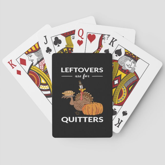 Jeu De Cartes Les Restes Sont Pour Les Quitters V (dos)