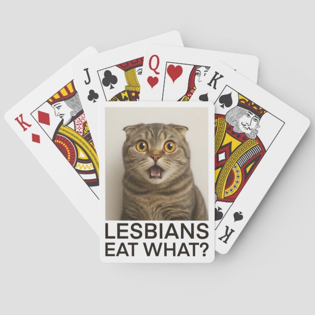 Jeu De Cartes Lesbians Eat What Funny (dos)