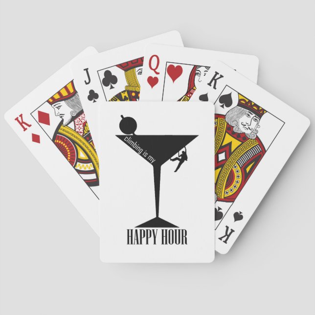 Jeu De Cartes L'Escalade Est Mon Heureuse Heure (dos)