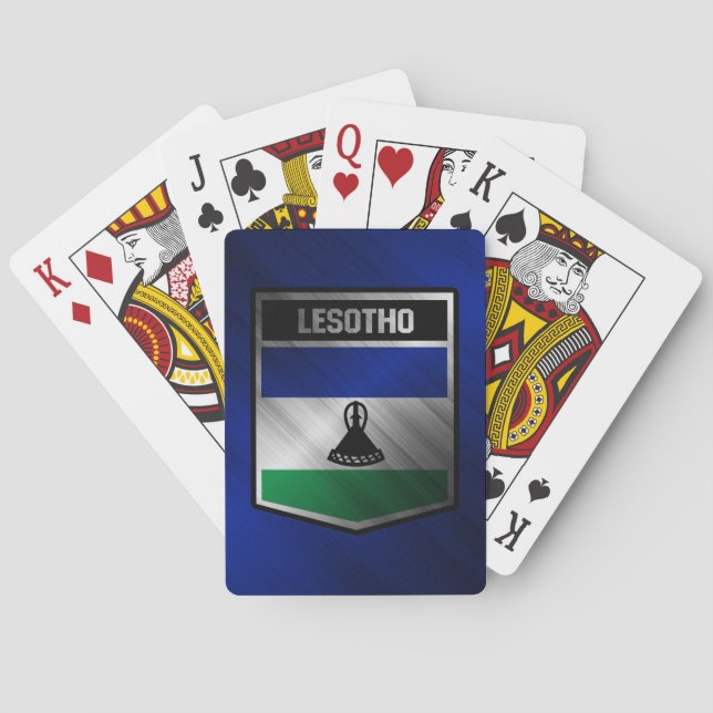 Jeu De Cartes Lesotho (dos)