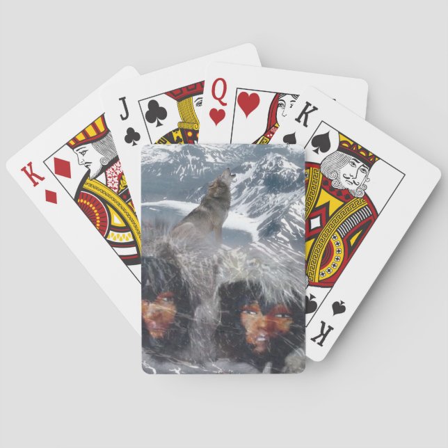 Jeu De Cartes L'esprit autochtone en Alaska (dos)