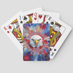 Jeu De Cartes L'Esprit de 1776, 2026 L'Aigle Rouge de Feu d'Amér