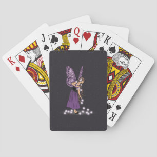 Jeu De Cartes L'étoile rougeoyante fleurit la fille féerique