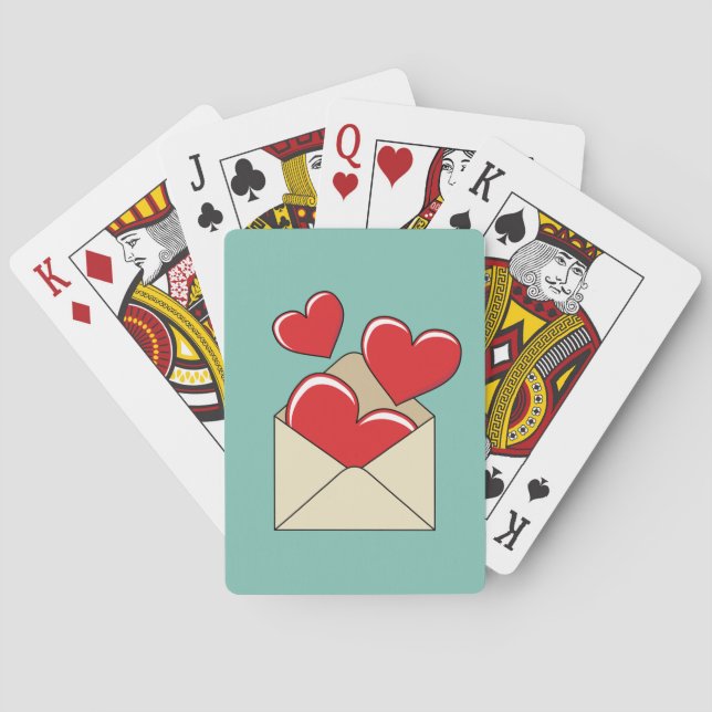 Jeu De Cartes Lettre de love (dos)