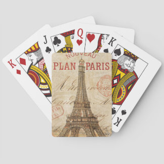 Jeu De Cartes Lettre de Paris