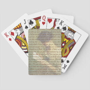 Jeu De Cartes Lettre de persuasion