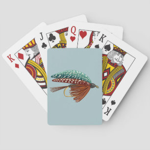 Jeu De Cartes Leurre de pêche à la mouche Art Pêcheur