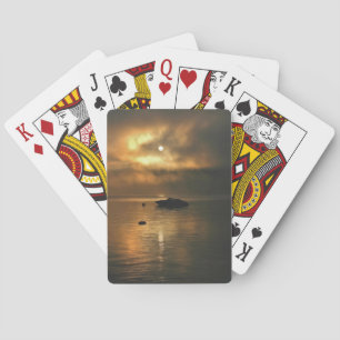 Jeu De Cartes Lever de soleil au lac Cartes de jeu