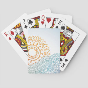 Jeu De Cartes Lever de soleil détaillé d'abrégé sur henné