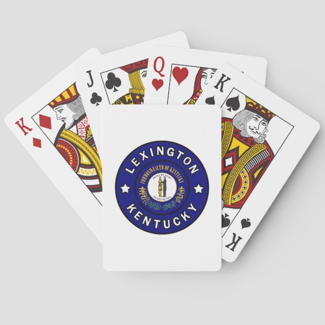 Jeu De Cartes Lexington Kentucky (dos)