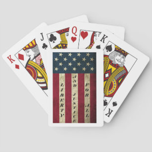 Jeu De Cartes Liberté Et Justice Pour Tous Les Joueurs De Cartes