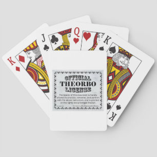 Jeu De Cartes Licence Theorbo