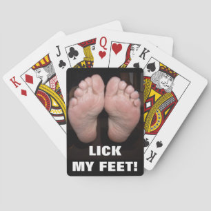 JEU DE CARTES LICK MES PIEDS