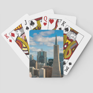 Jeu De Cartes Ligne aérienne du Financial District de San Franci