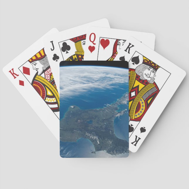 Jeu De Cartes L'île du Nord de la Nouvelle-Zélande. (dos)