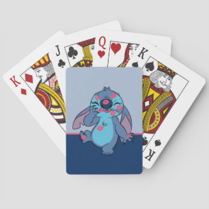 Jeu De Cartes Lilo & Stitch   Stitch Couvert dans les baisers