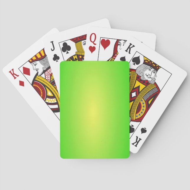 Jeu De Cartes Lime (dos)