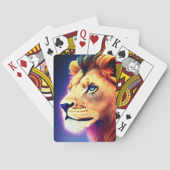 Jeu De Cartes Lion (dos)