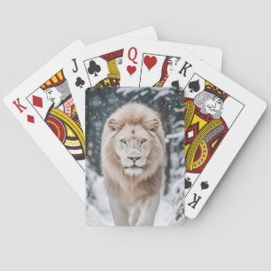 Jeu De Cartes Lion des neiges