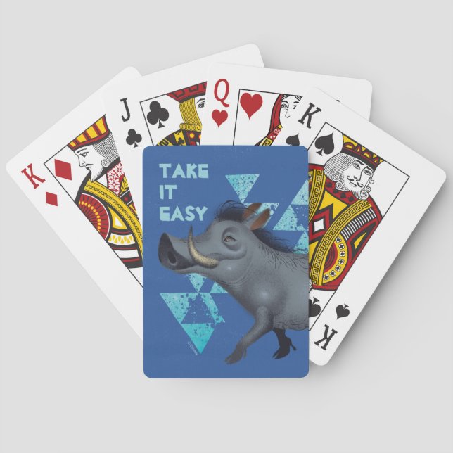 Jeu De Cartes Lion King | Pumbaa Le phacochère (dos)