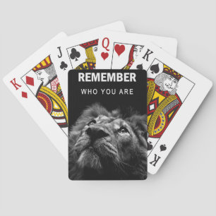 Jeu De Cartes Lion Se Rappelle Qui Vous Êtes