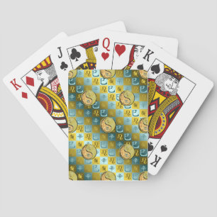 Jeu De Cartes Lion & Serpent de Métal