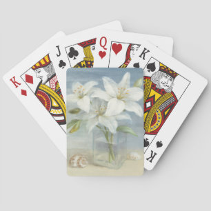 Jeu De Cartes Lis blancs et coquilles