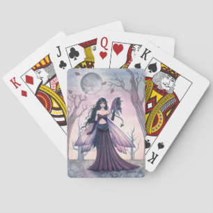 Jeu De Cartes Little Beast Purple Fairy and Dragon Imaginaire Ar