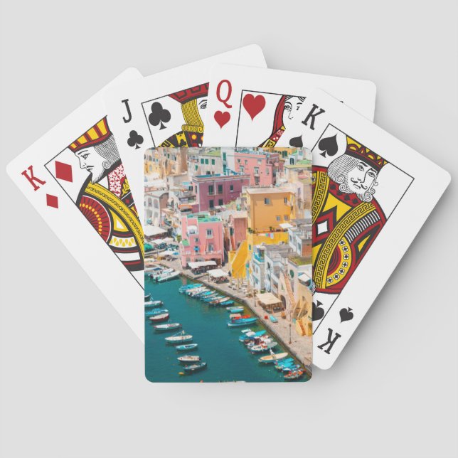 Jeu De Cartes Littoral | Naples Italie (dos)
