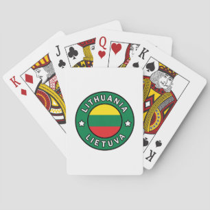 Jeu De Cartes Lituanie Lietuva