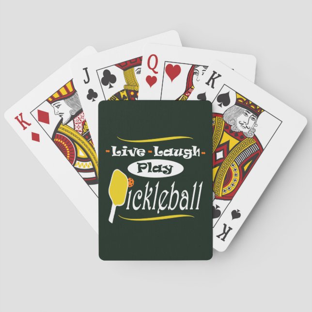Jeu De Cartes Live Lauder Play Pickleball (dos)