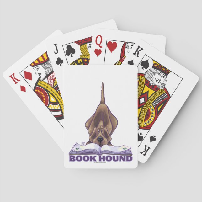 Jeu De Cartes Livre de défilé animal Hound (dos)
