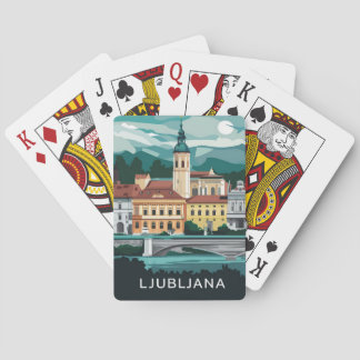 Jeu De Cartes Ljubljana, Slovénie 