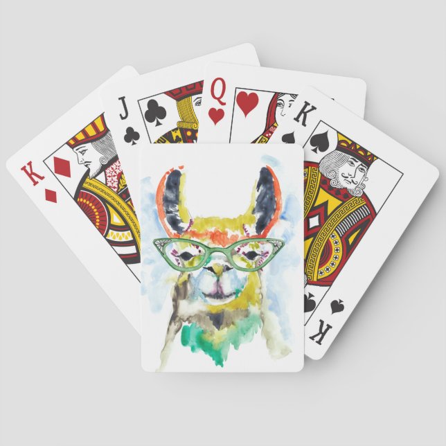 Jeu De Cartes Llama à pantalons (dos)