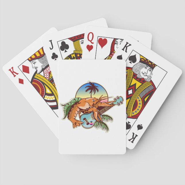 Jeu De Cartes Lobster ukulele (dos)