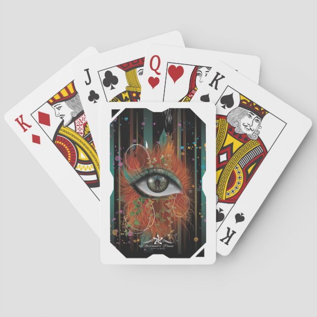 Jeu De Cartes L'oeil de Nikole (dos)